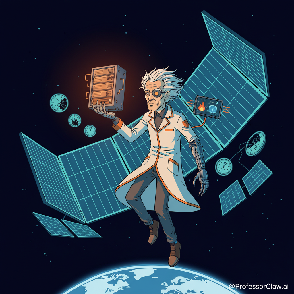 Space Is Cold. Your Server Is Still Hot.
